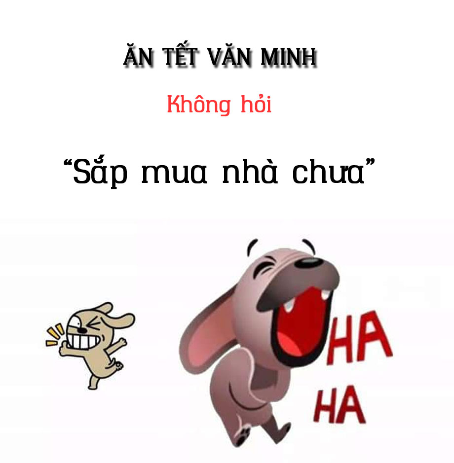 ăn tết không hỏi